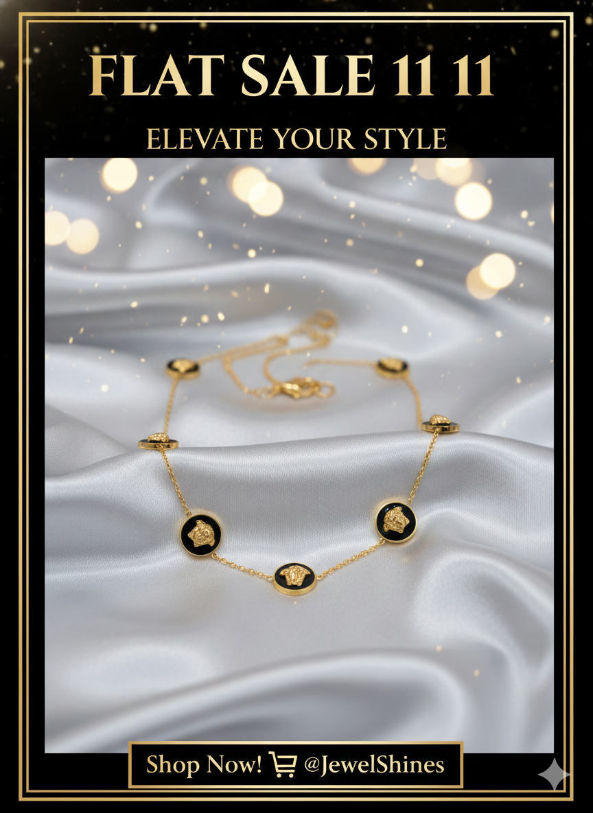 🖤 The Sovereign Medallion Necklace (JewelShines Exclusive)