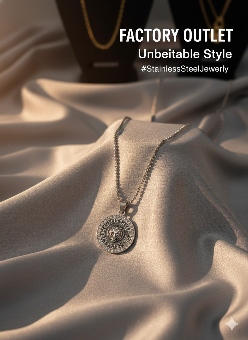 Unheaitable Style Stainless Steel Style Locket Set
