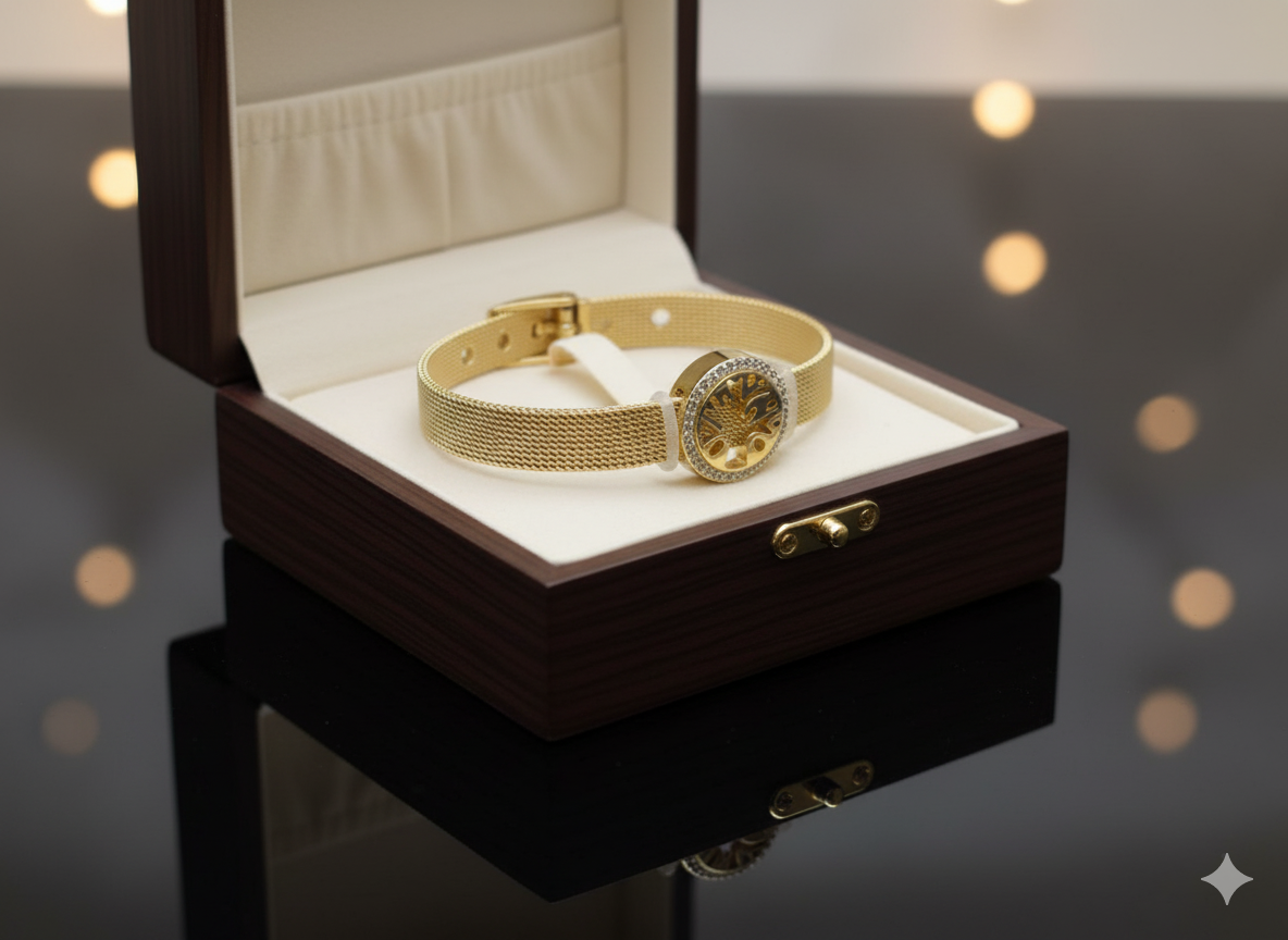 Sparkling Tree of Life Bracelet