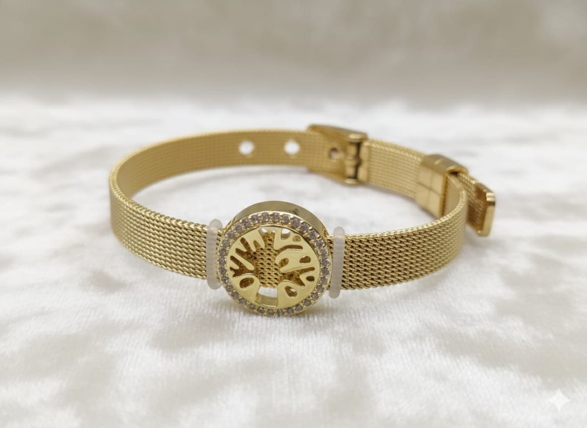 Sparkling Tree of Life Bracelet